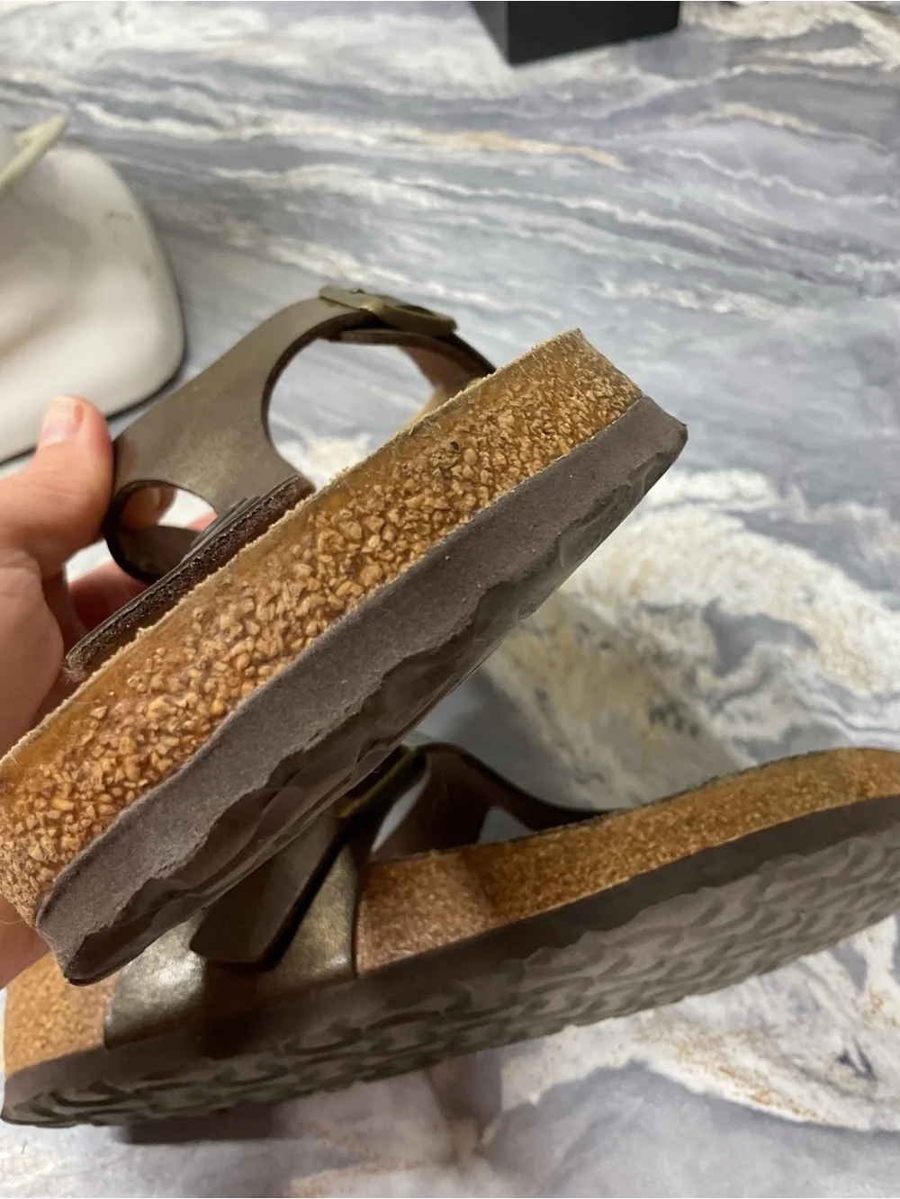Birkenstock Women Shoes Gizeh T-strap Thong Sandals Flats Slip On Size 38 - Picture 11 of 16